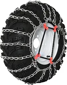 Grizzlar GTU-252 Garden Tractor 2 Link Ladder Alloy Tire Chains Tensioner ...