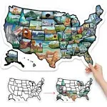 Explore & Mark RV State Map Sticker