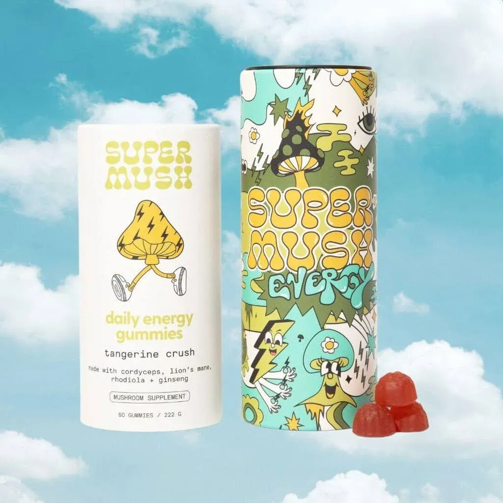 Daily Energy Gummies, Tangerine Crush