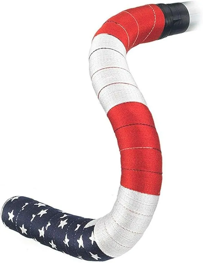 SERFAS BAR Tape Woven USA Flag Woven USA Flag