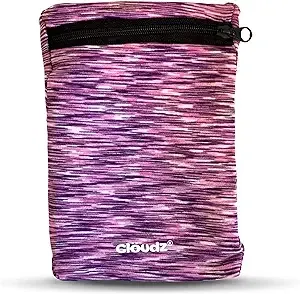 Cloudz (2) Pocket RFID Wrist Wallet - Purple & Pink