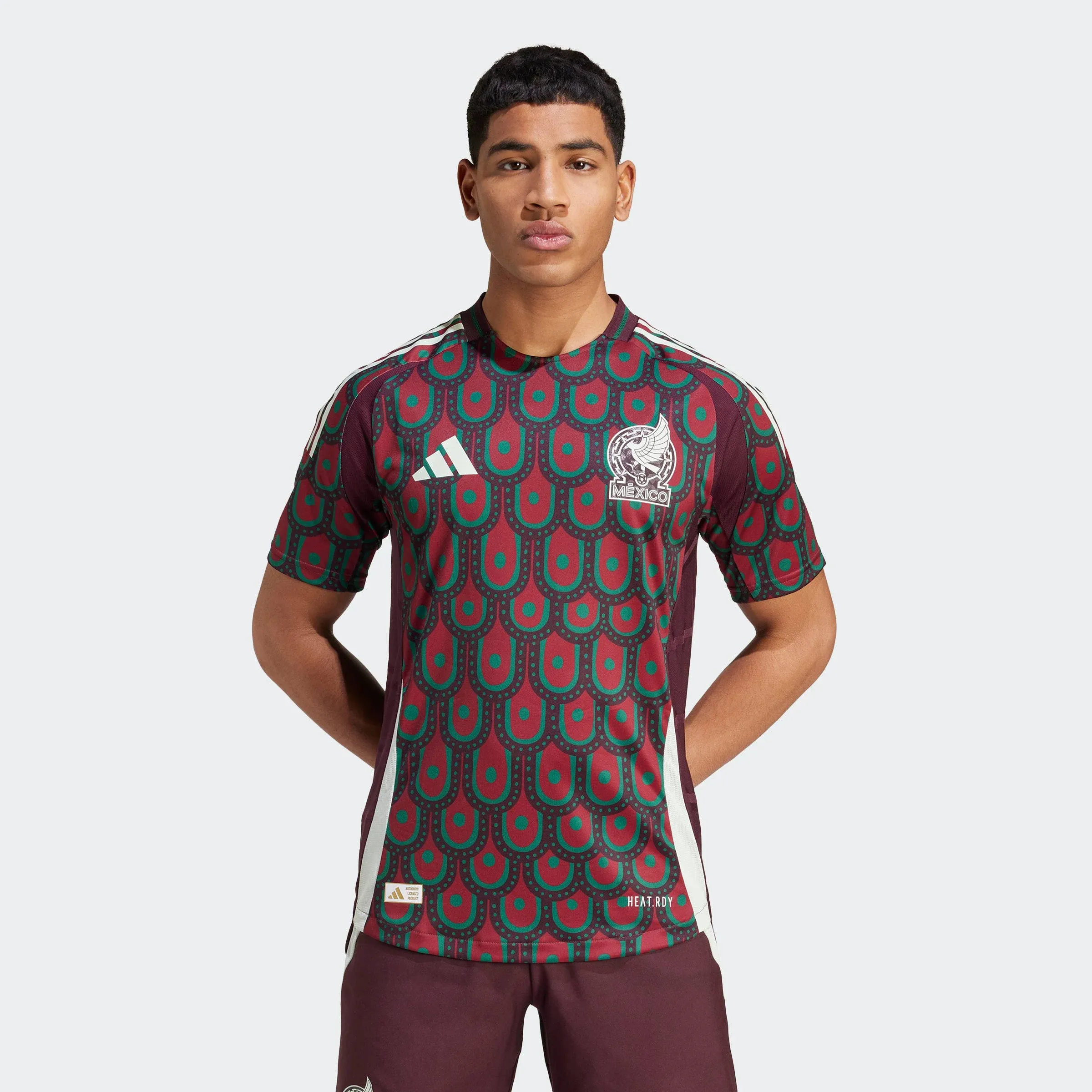 adidas 2024-25 Mexico Men&#039;s Authentic Home Jersey