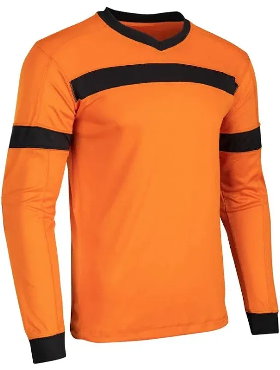 Champro Keeper Soccer Goalie Jersey - Adult (Neon Green,Black, S)