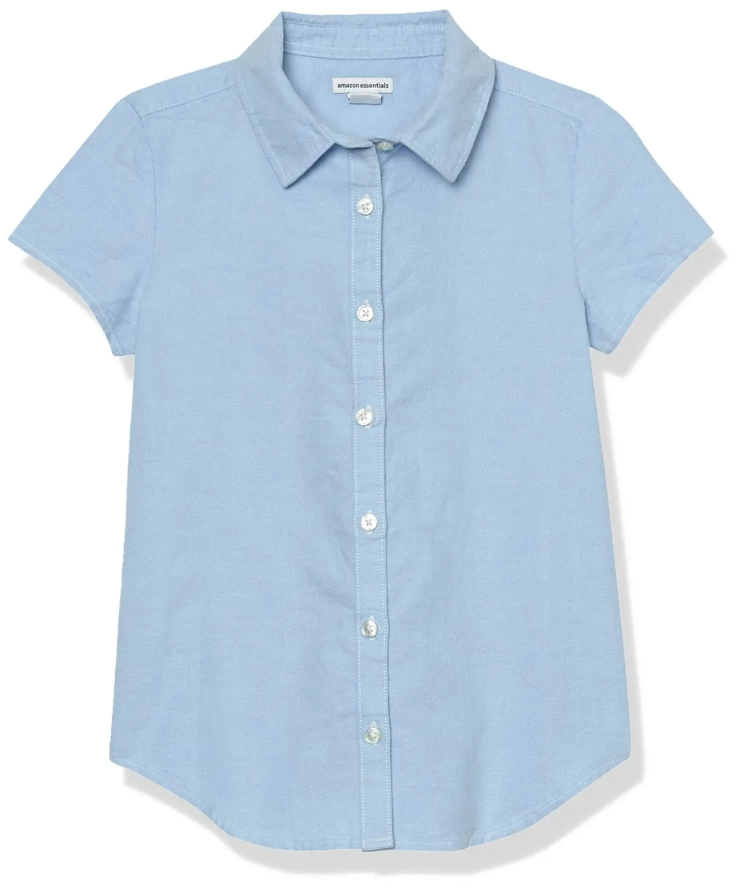 Two Girls Uniform Shirt Blue