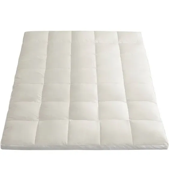 Organic Cotton Mattress Topper Feather Bed - Full