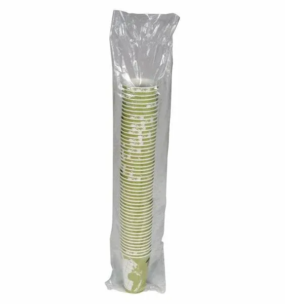 Pactiv EarthChoice Hot Cups, 16 oz, Green, 1,000/Carton