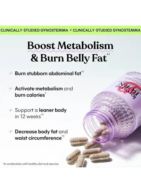 Lemme Burn Metabolism & Fat-Burning Capsules