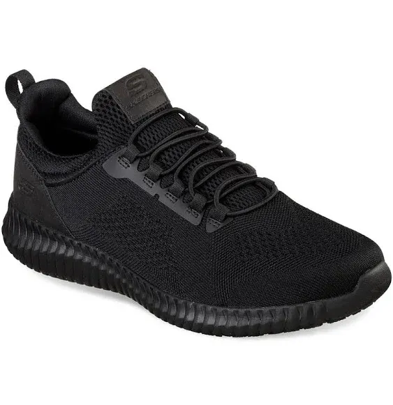 Skechers Work Cessnock-77188 8.5 Men's Black Shoe