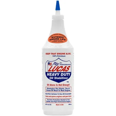 Lucas Oil 10001 1 Qt. Heavy-Duty Oil Stabilizer