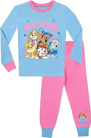 Paw Patrol Girls' Chase Marshall Skye Everest Pajamas