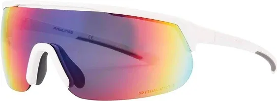 Rawlings Boys' Kai Youth Sunglasses Shield, Shiny White, 129mm