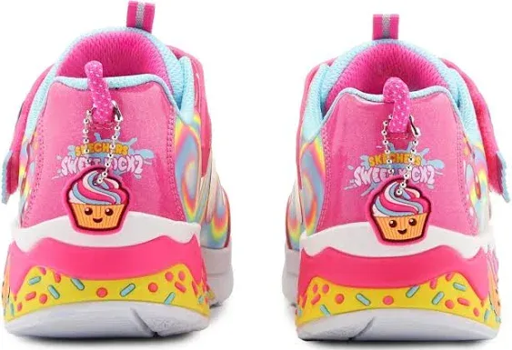 Skechers Kids Cupcake Cutie (Little Kid/Big Kid) Girl's Shoes Pink/Multi : 4 Big Kid M