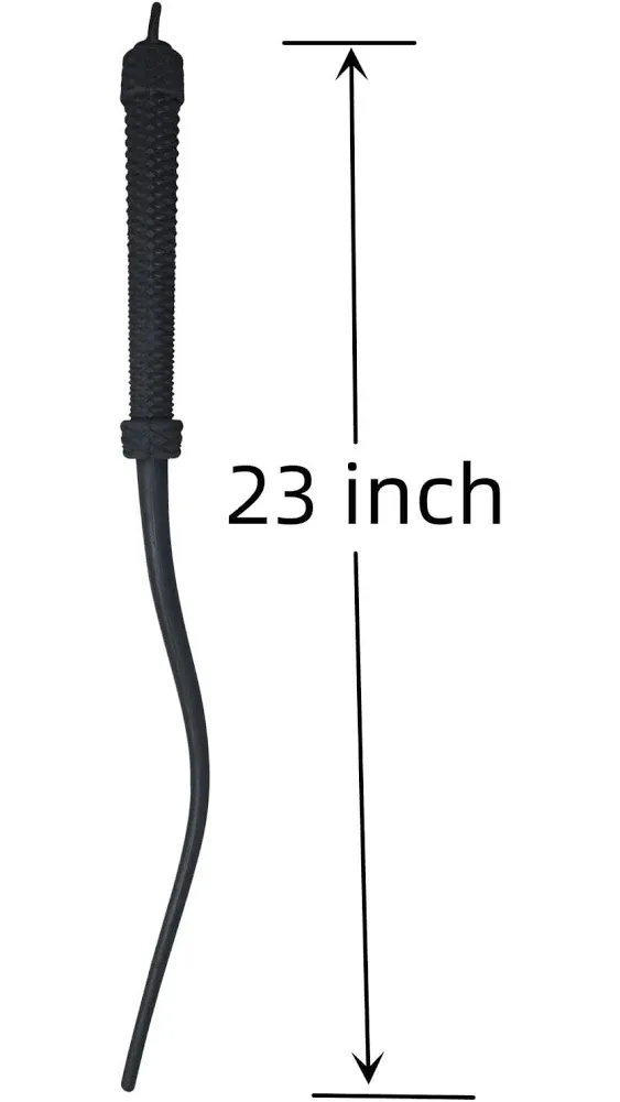 YICHI 23" Rubber Whip Equestrianism Riding Crop (23)