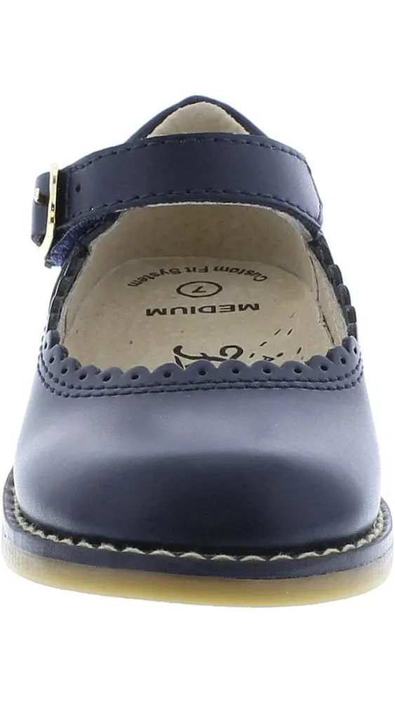 Footmates Allie Mary Jane in Navy at Nordstrom, Size 3.5 M