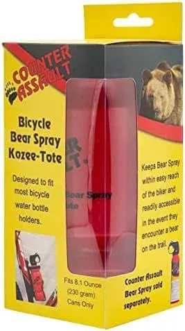 Counter Assault BBSKT: Bicycle Kozee-Tote Bear Spray Carrier