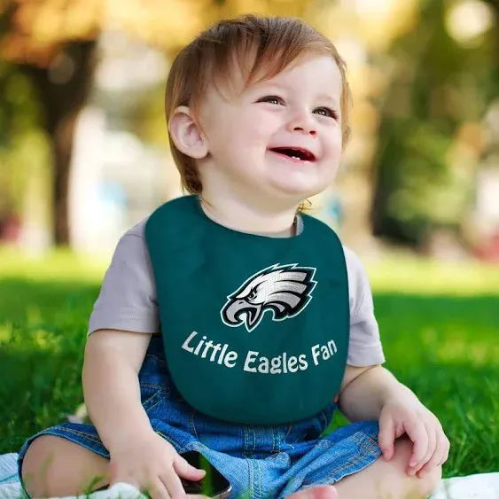 WinCraft NFL Philadelphia Eagles WCRA2049114 All Pro Baby Bib