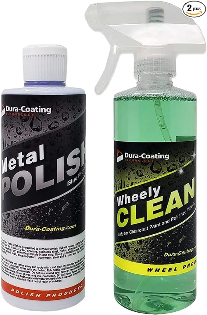 Dura-Coating Blue Premium Metal Polish, 1 Gallon – Metal Polish for Aluminum ...