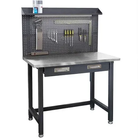 Seville Classics UltraHD Lighted Workbench