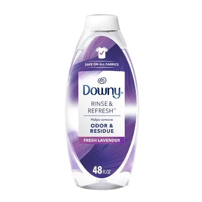 Rinse and Refresh 48 oz. Odor Remover Fresh Lavender Scent Liquid Fabric Softener (70-Loads)