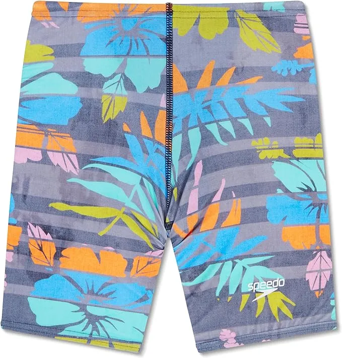 Speedo Boy's Swimsuit Jammer Begin to Swim Solid