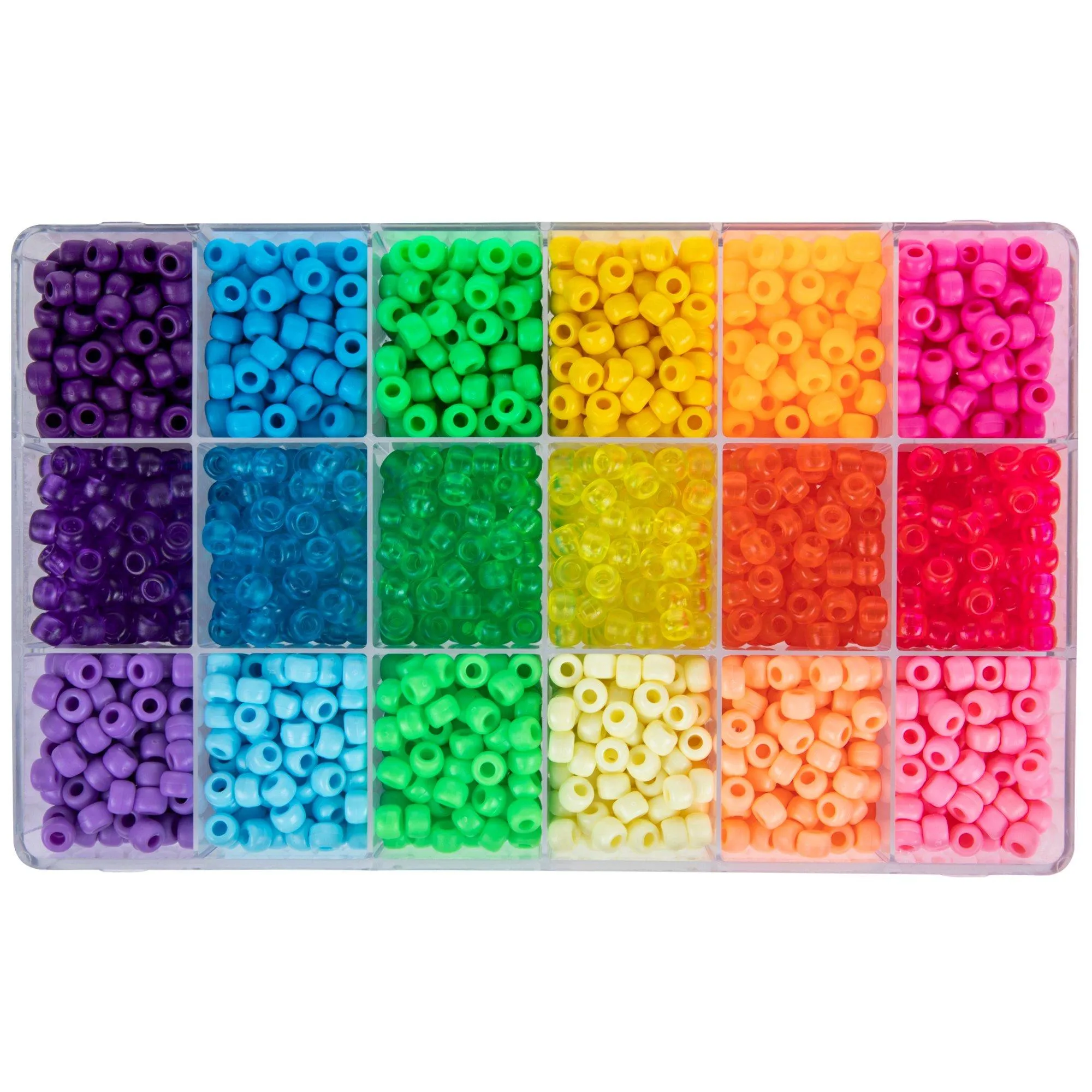 Beadery Bead Extravaganza Bead Box Kit 19.75oz, Pastel & JellyBeadery Bead Extravaganza Bead Box Kit 19.75oz, Pastel…