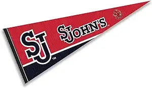 St. John&#039;s Red Storm Full Size 12 in X 30 in College NCAA Pennant