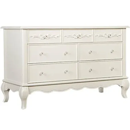 Evolur Aurora 7 Drawer Double Dresser