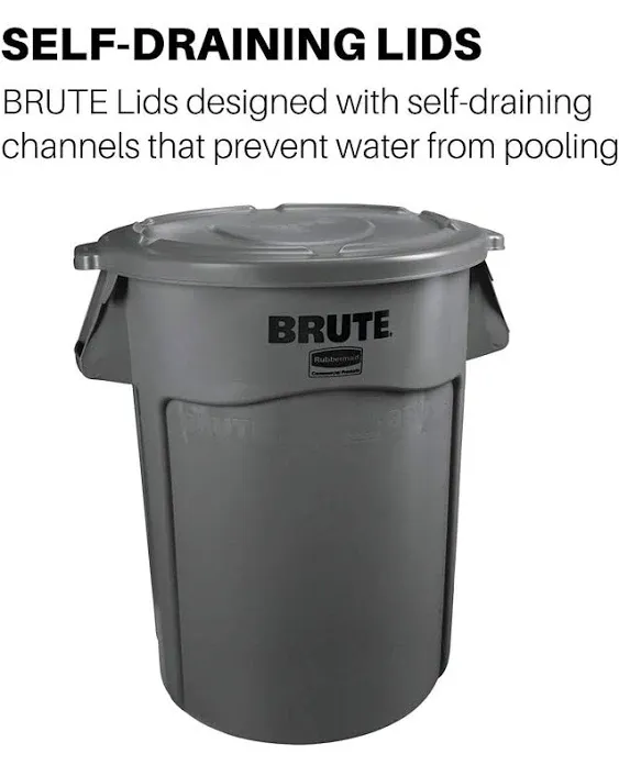 Rubbermaid Round BRUTE Lid