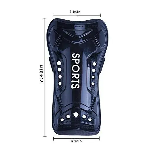 Soccer Shin Guards, Youth Soccer Shin Pads, Breathable and Lightweight Child Calf Protective Gear Soccer Equipment for 3-15 Years Old Boys Girls Toddler Kids Teenagers