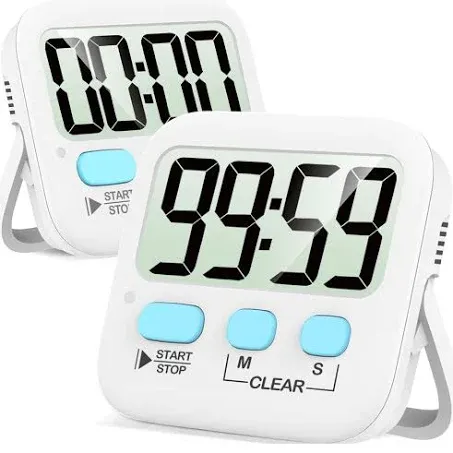 Antonki Timer, Timer for Kids, Kitchen Timers, Digital Timer for Cooking, Egg ...