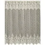 Heritage Lace Floret Shower Curtain 72x72 Ecru New