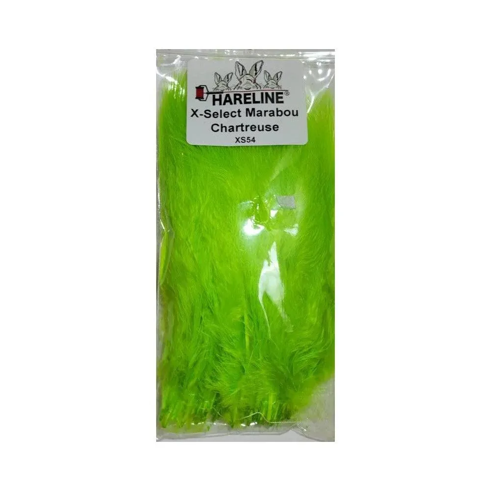 Hareline Extra Select Marabou - Chartreuse