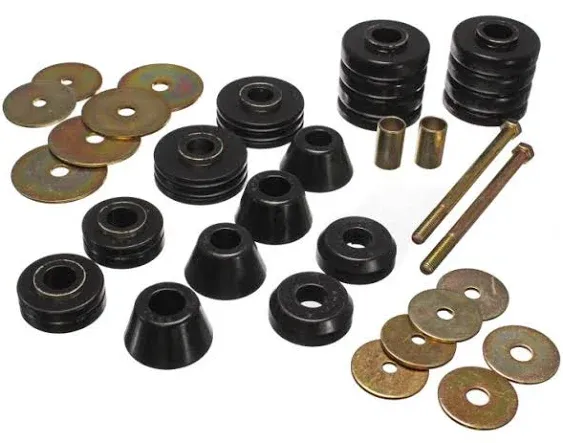 Energy Suspension 3.4108G Control Arm Bushing Mount Set for GM