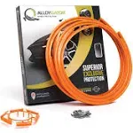 AlloyGator K4ORNGEXC - Orange Wheel Rim Protector Set