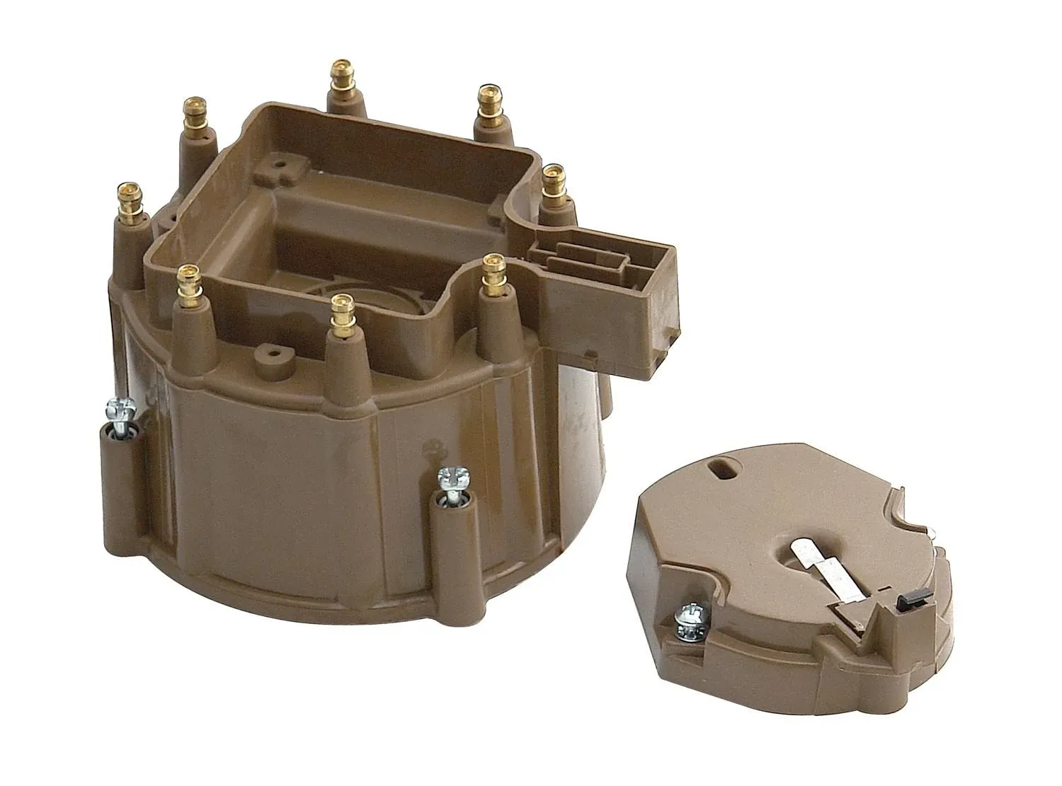 8122 ACCEL Distributor Cap &amp; Rotor Kit - HEI Style - Tan