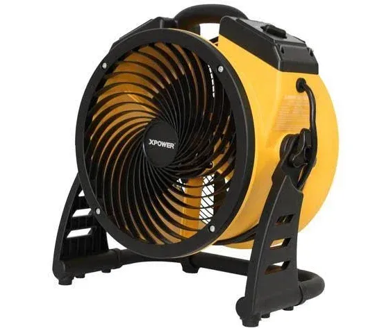 XPOWER FC-100 Air Circulator Utility Pro fan, Multipurpose 11"