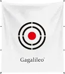 Golf Target Cloth,Replacement Target for Golf Net,Golf Practice Target Cloth, Golf Replacement Target Cloth,Golf Target 5X6FT,White for Outdoors and Indoors