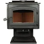 Ashley Hearth Products 3,200 Sq Ft EPA Certified Large Pedestal Wood Stove