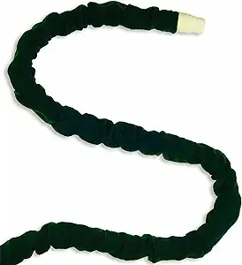 CPAP Hose Covers - Made in The USA - Soft Fleece CPAP Tube Cover with No Zipper and Ties - 9 ft. Long BiPAP & CPAP Insulated Hose Cover for 6 ft. & 8 ft. by Designs by DaVal (Green)