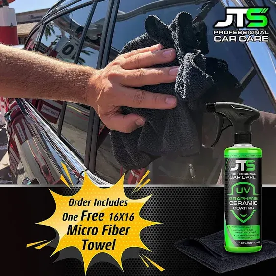 JT's Advanced UV True Graphene Ceramic Spray Coating, Extreme Shine & Stronger ...