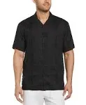 Cubavera Men's 100% Linen Short Sleeve 4 Pocket Guayabera Shirt