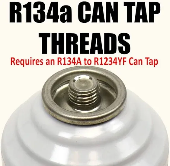 ZeroR® Permafrost for R1234YF AC Systems | Performance Booster | 5 Cans + 12" Tap, Gauge & Hose