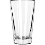 Libbey Restaurant Basics 14 oz. Customizable Rim Tempered Mixing Glass - 24/Case