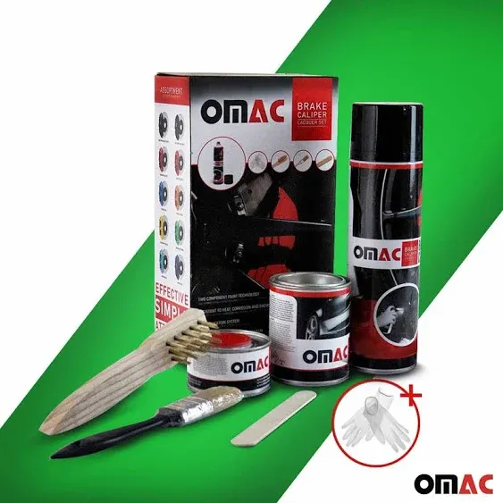 OMAC Brake Caliper Epoxy Based Car Paint Kit