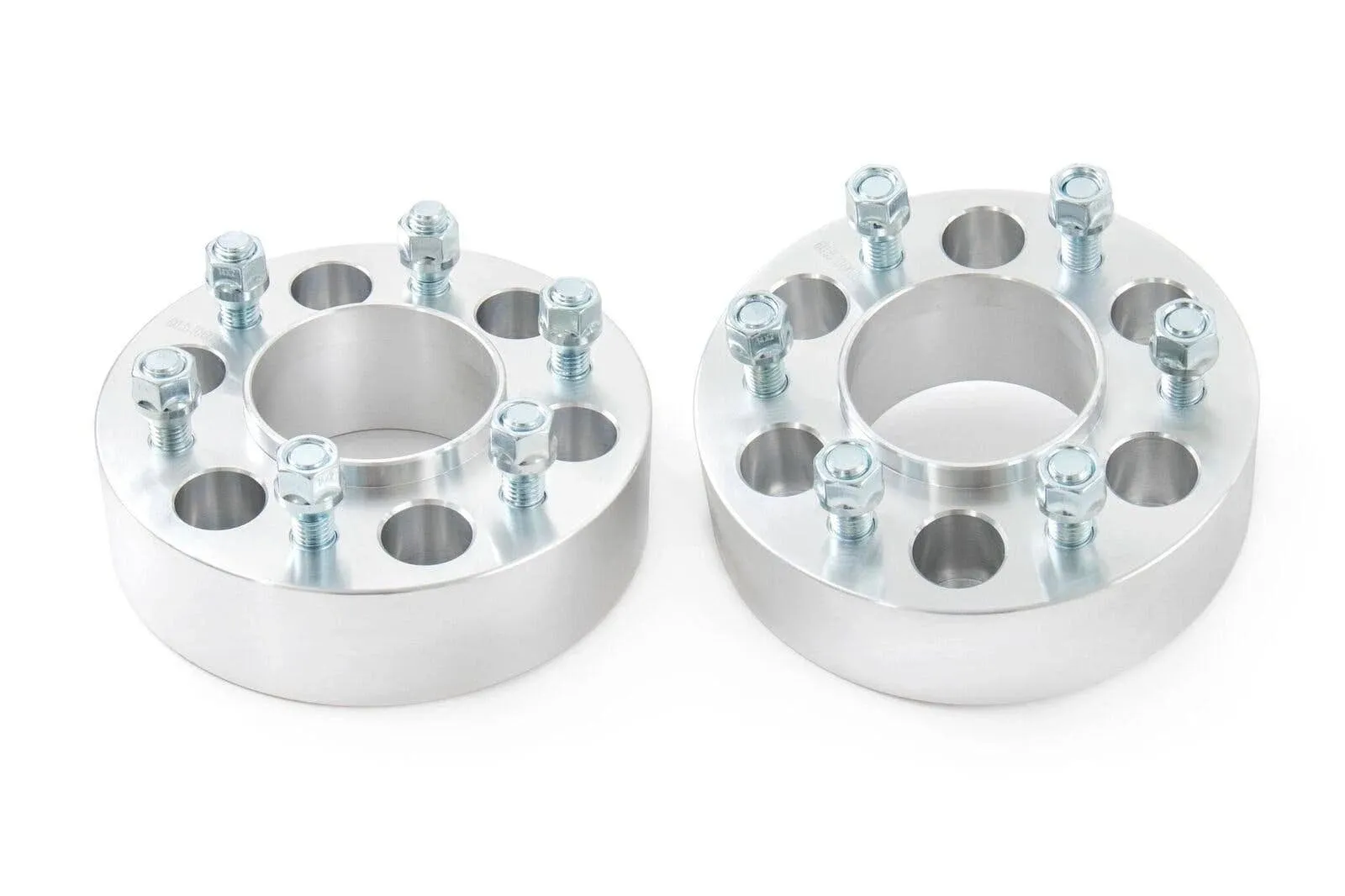 Rough Country 2&#034; 6x135 Aluminum Wheel Spacers-Pair, 15-24 Ford F-150; 10092