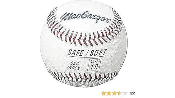 MacGregor Safe/Soft Baseball - Level 10 Ages 12+