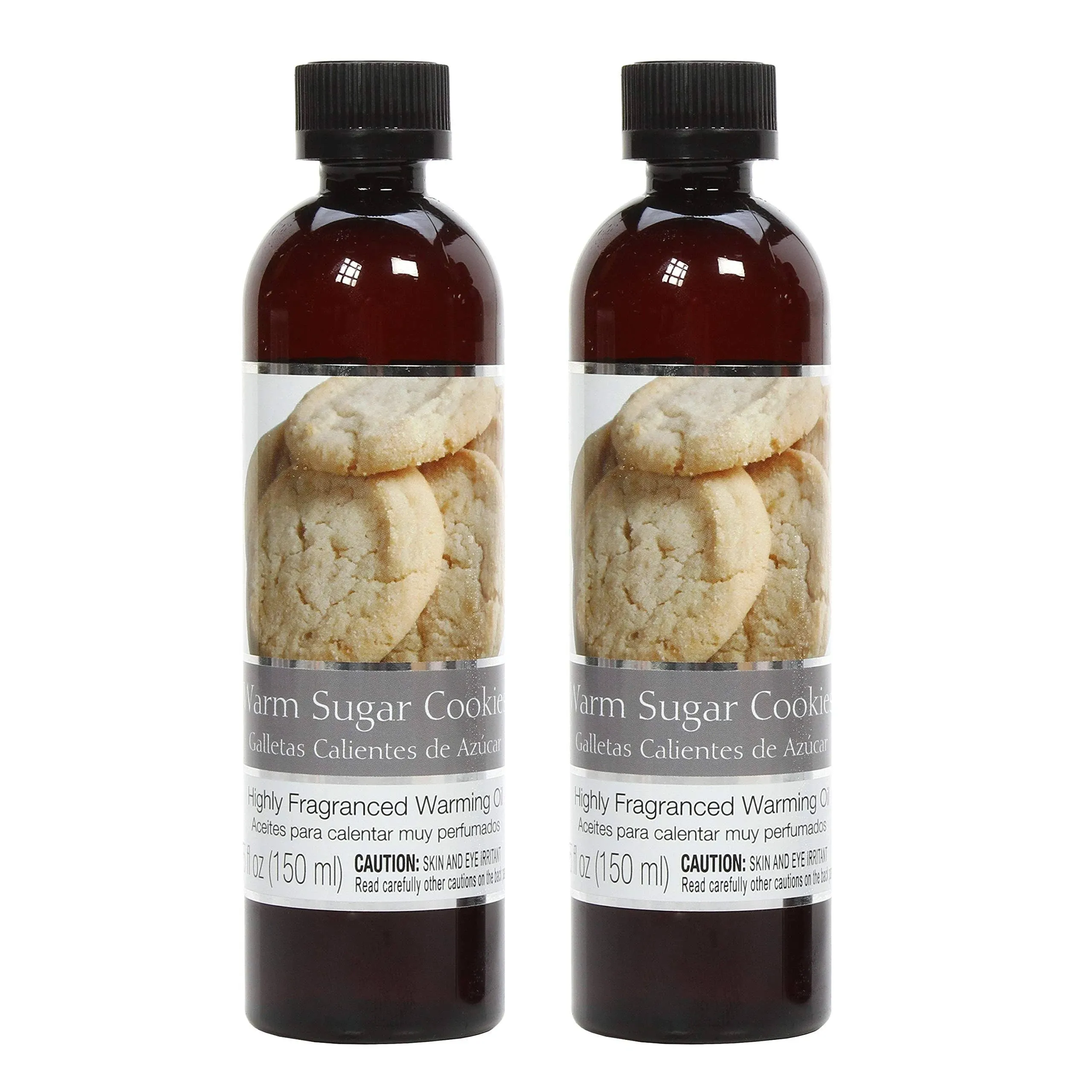 Hosley's Set of 2 5 oz Warm Sugar Cookies Fragrance Warming Oils. Ideal Gift for Weddings