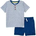 Sunny Diamonds Toddler Organic Tee & French Terry Short Set