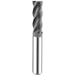 Speed Tiger ISE Carbide Square End Mill - Micro Grain Carbide End Mill for Alloy Steels/Hardened Steels - AlTiBN Coating - 4 Flute - ISE5/16"4T (1 Pi