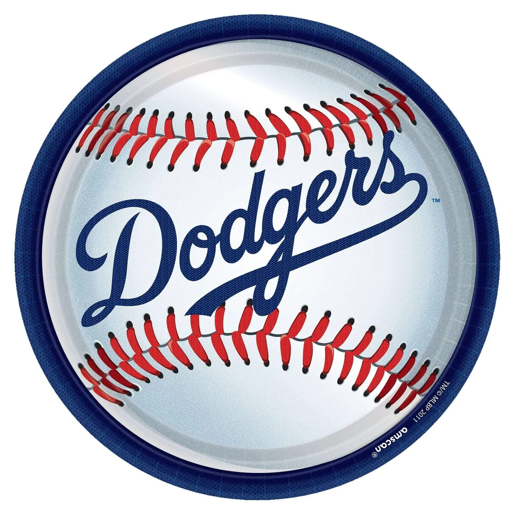 Los Angeles Dodgers 18-Pack 9" Plates